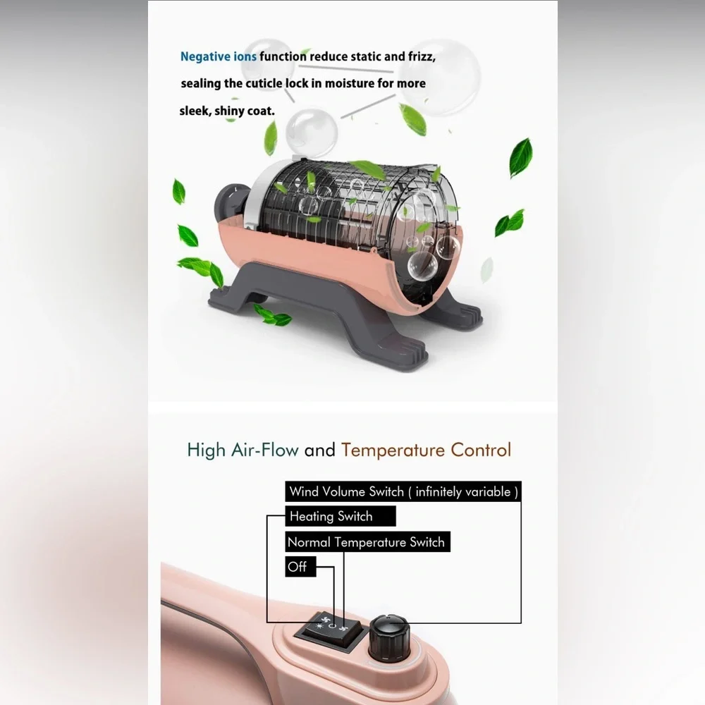 Shernbao pet hair dryer